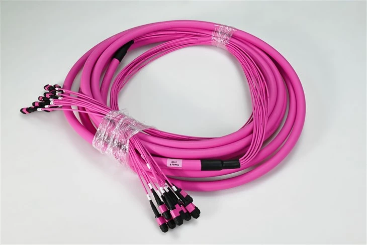 Patch Cord MTP MPO Fiber Patch Cord 12 Core OM4