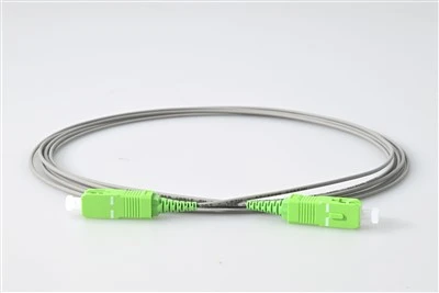 Patch kabel z optických vláken SC APC SIMPLEX ŠEDÝ